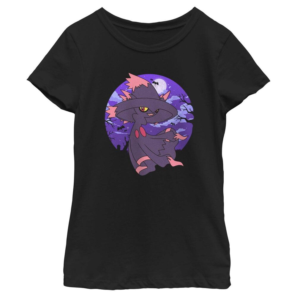 Girls Pokemon Halloween Night Mismagius Tshirt